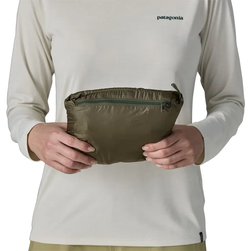 Patagonia Women's Nano Puff Vest in Basin Green-6