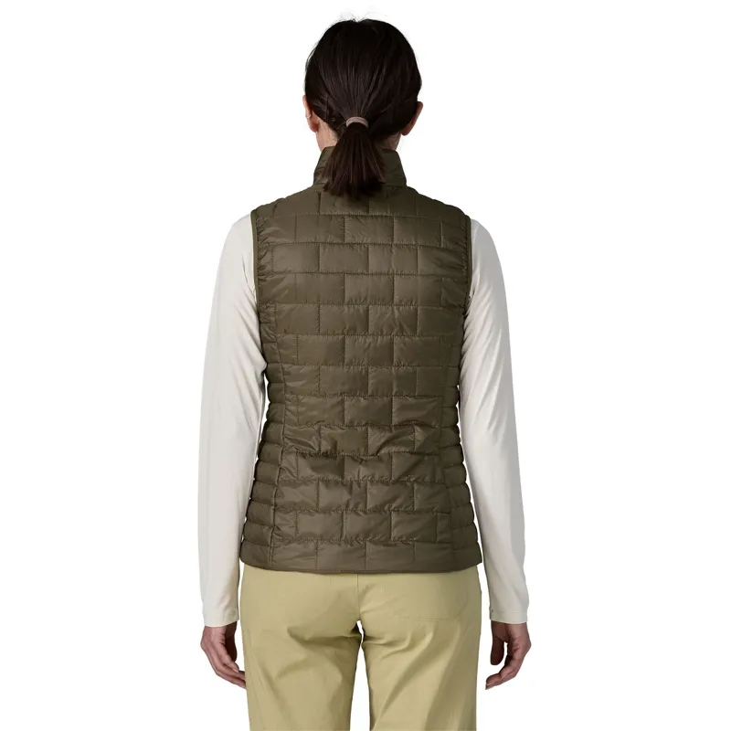 Patagonia Women's Nano Puff Vest in Basin Green-2