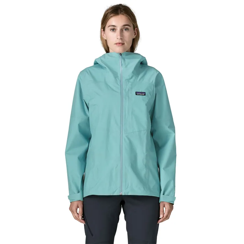 Patagonia Boulder Fork Women's Waterproof Jacket in Snowmelt Blue-1