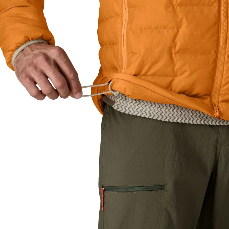 Patagonia Men's Durable Down Hoody in Autumn Orange-2
