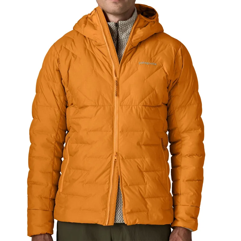 Patagonia Men's Durable Down Hoody in Autumn Orange-5