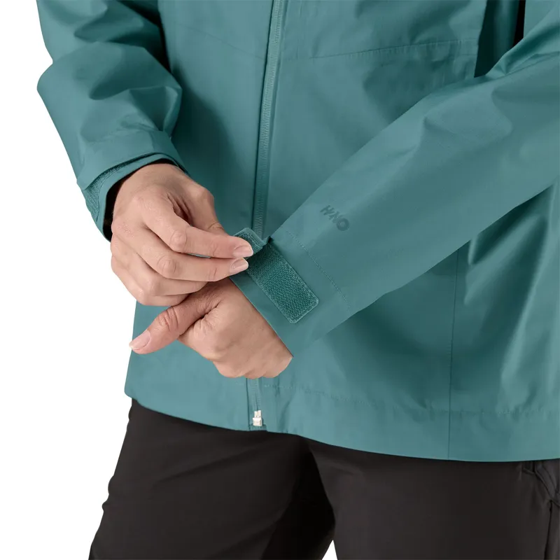 Patagonia Boulder Fork Women's Waterproof Jacket in Smolder Blue-5