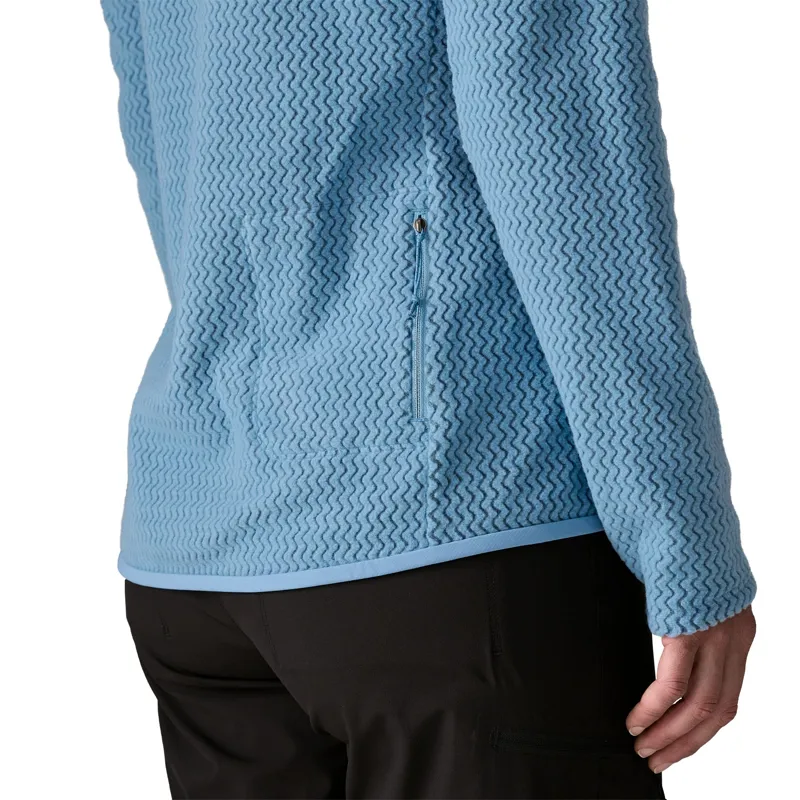 Patagonia R1 Air Zip Neck Womens Fleece in Quiet Violet-8