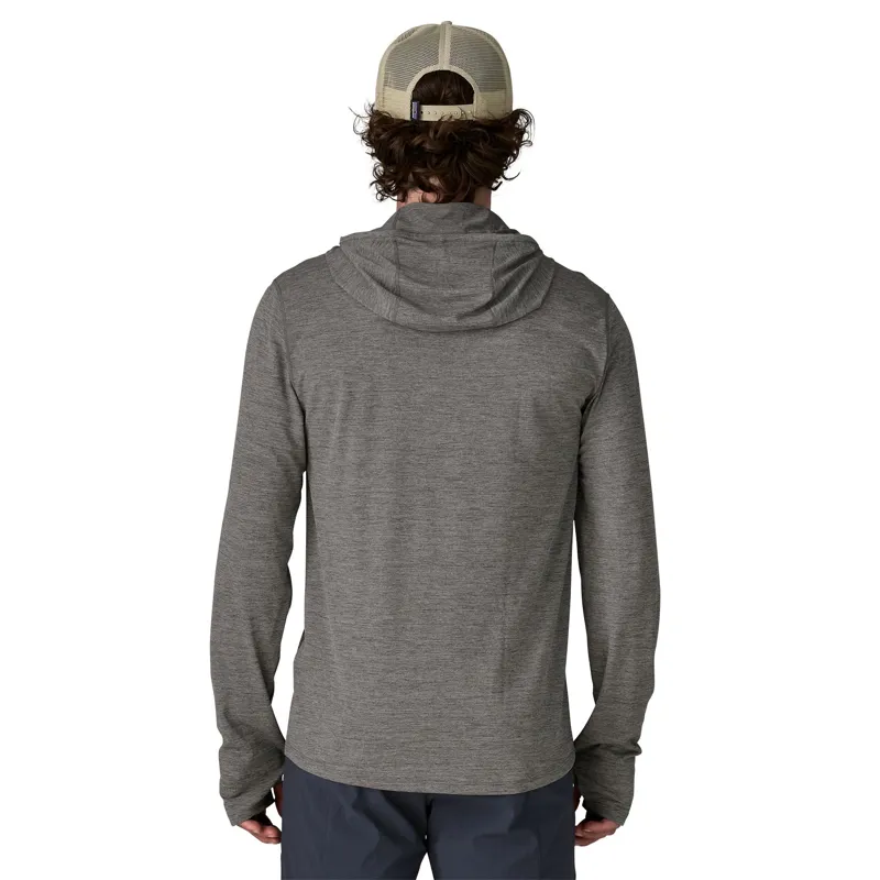 Patagonia Mens Capilene Cool Sun Hoody in Forge Grey-Noble Grey X-Dye-2
