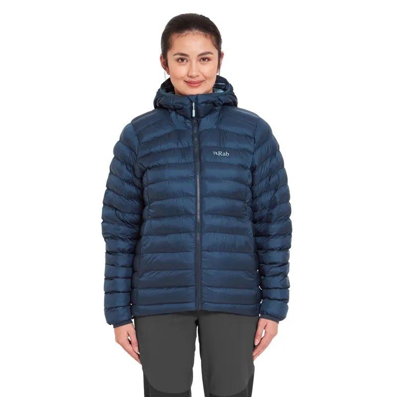 Rab Cirrus Alpine Women's Insulated Jacket in Tempest Blue-3