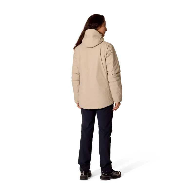 Rab Microlight Shield Women's Waterproof Down Jacket in Dark Pebble-3