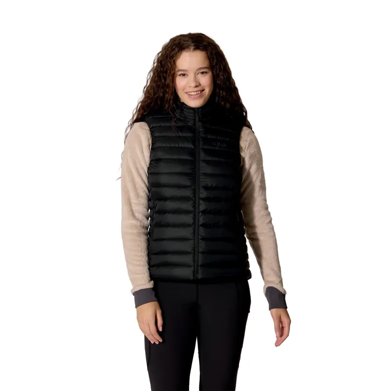 Rab Microlight Women's Down Vest in Black-4