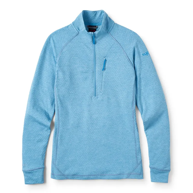 Rab Women's Nexus Pull-On Fleece in Bluebird