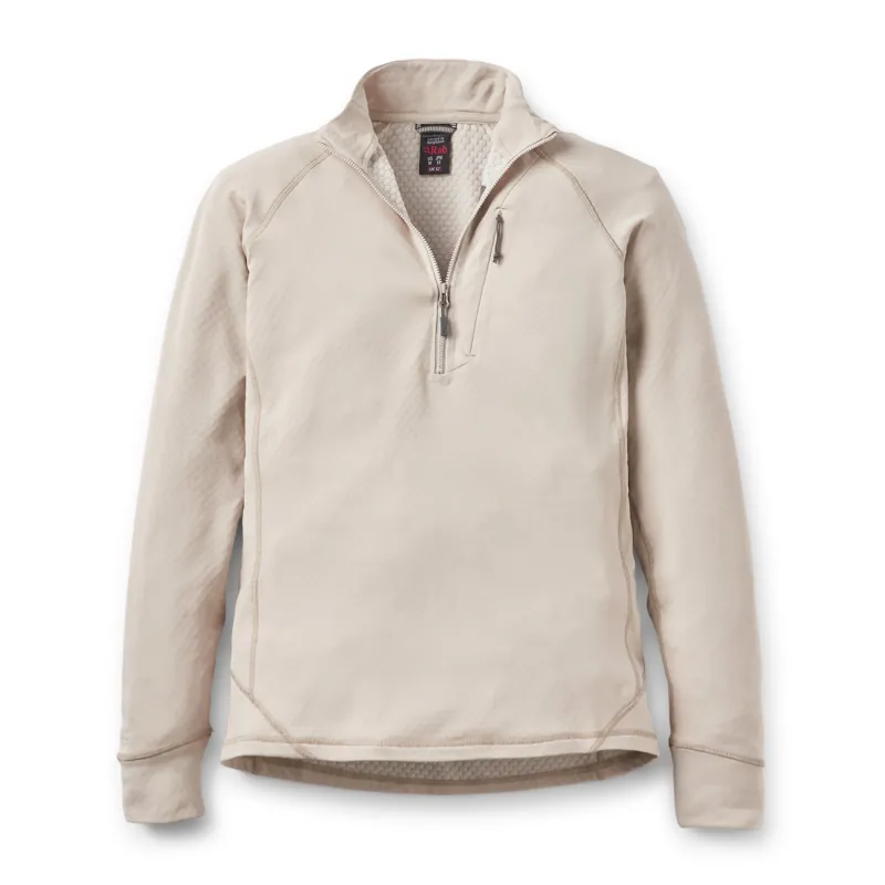 Rab Women's Nexus Pull-On Fleece in Pebble