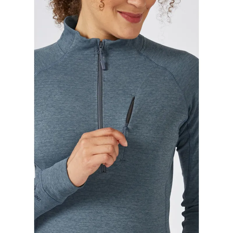 Rab Women's Nexus Pull-On Fleece in Pebble-6