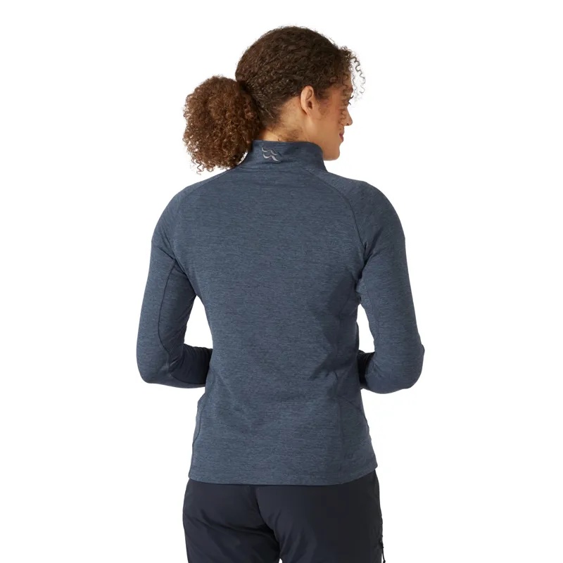 Rab Women's Nexus Pull-On Fleece in Pebble-4