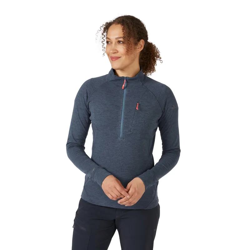 Rab Women's Nexus Pull-On Fleece in Steel-3