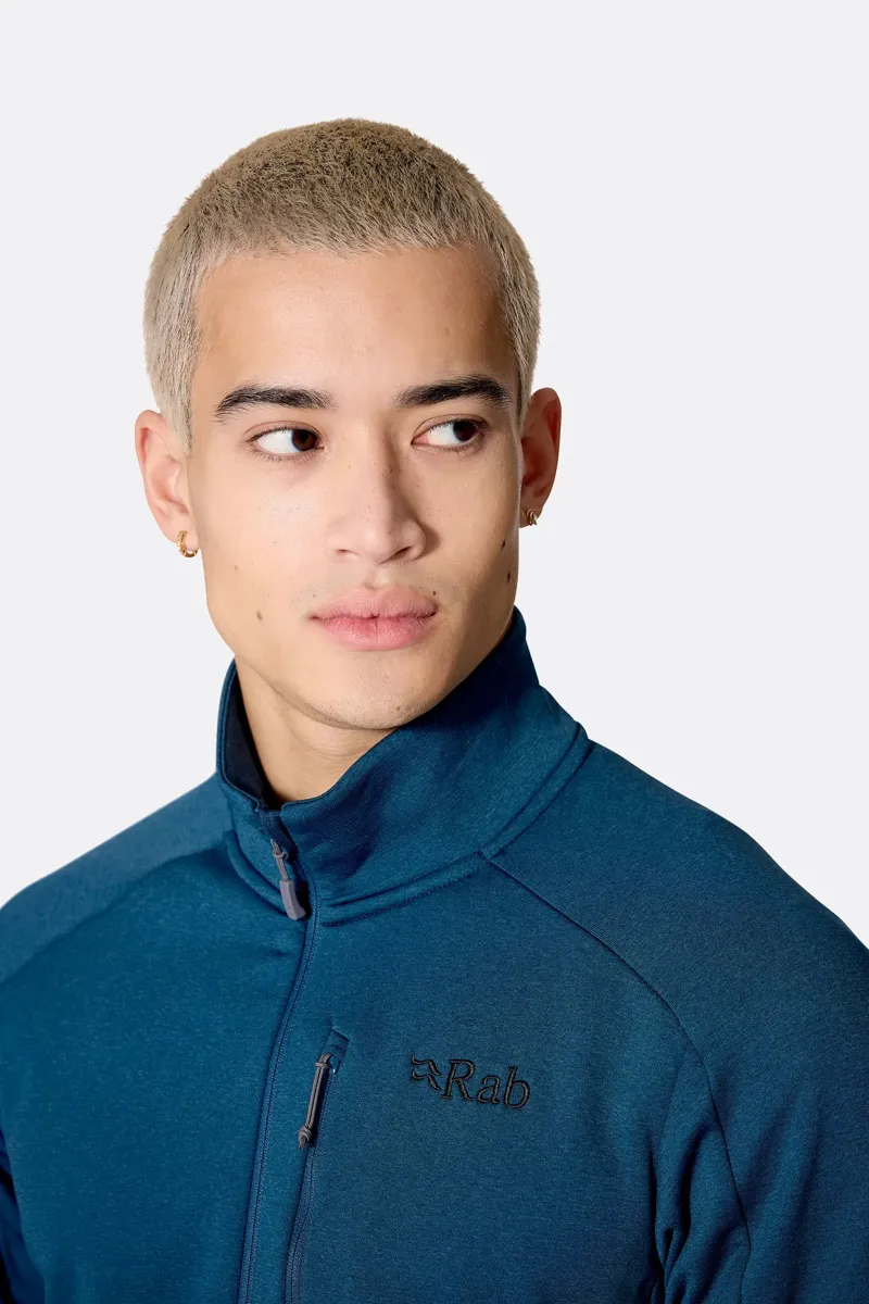 Rab Covex Men's Pull-On Fleece in Steel-3