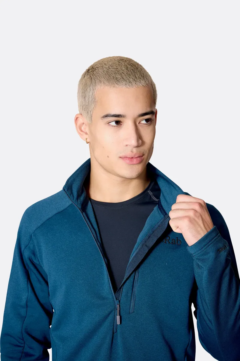 Rab Covex Men's Pull-On Fleece in Black-4