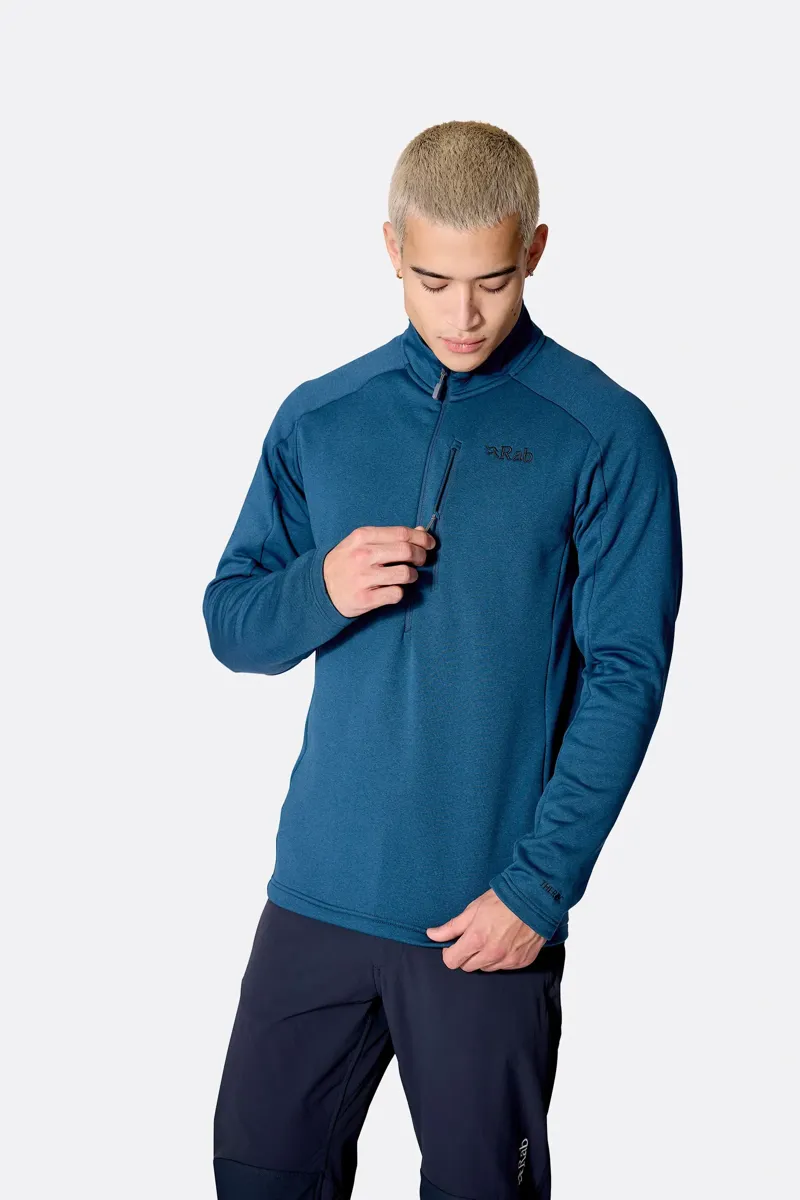 Rab Covex Men's Pull-On Fleece in Black-2