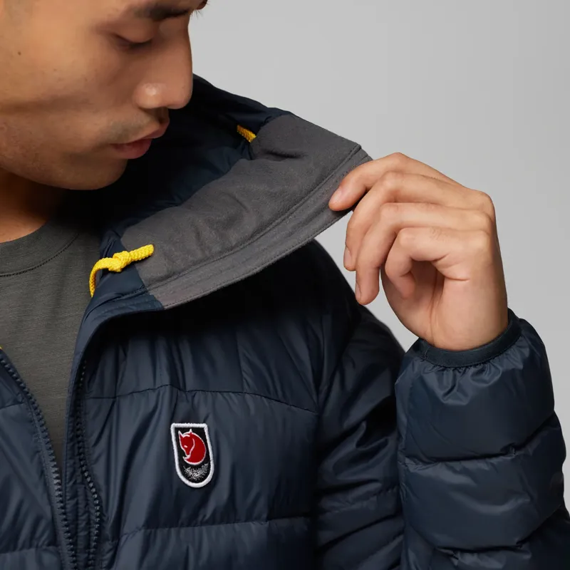 Fjallraven Expedition Pack Down Hoodie Men's in Black-8