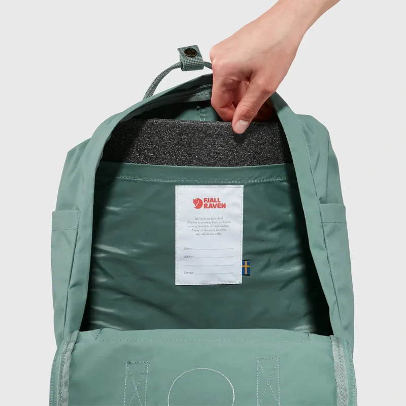 Fjallraven Kanken Backpack in Black Oak-7