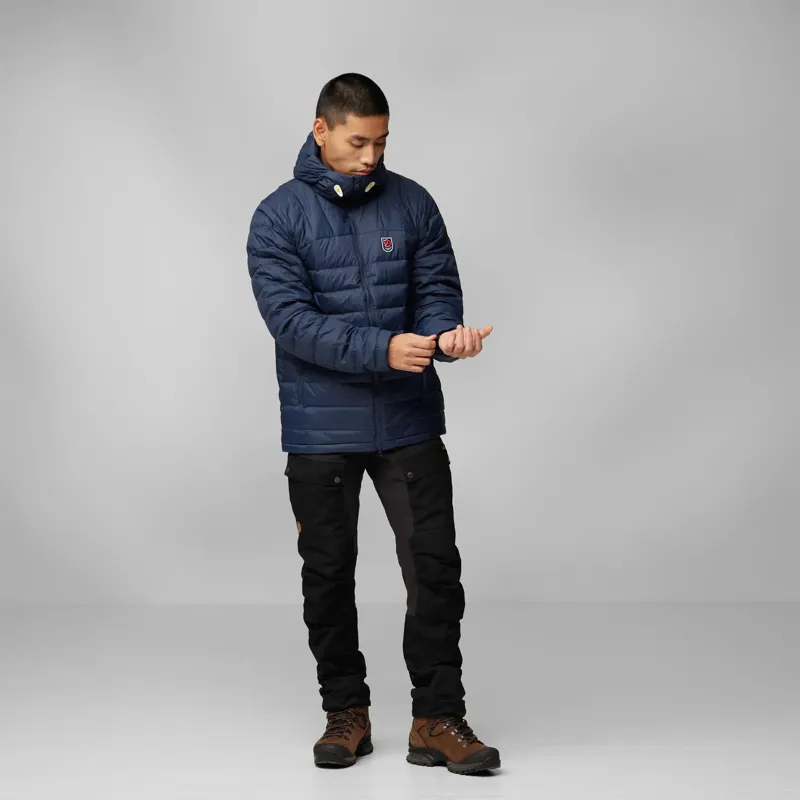 Fjallraven Expedition Pack Down Hoodie Men's in Black-2