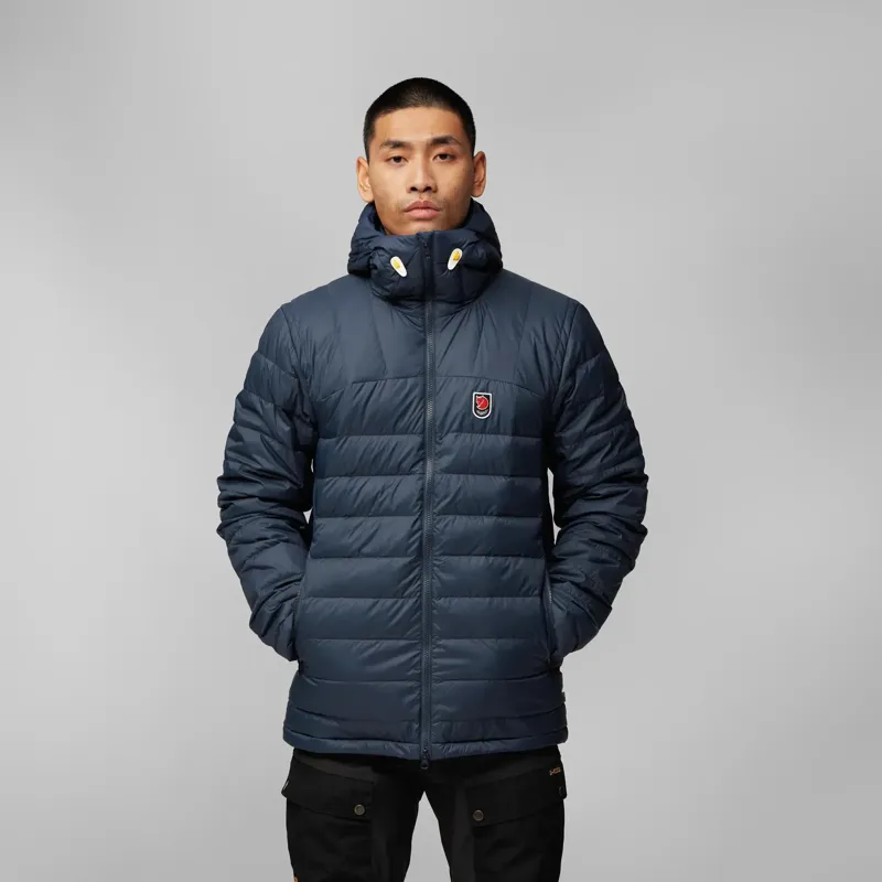 Fjallraven Expedition Pack Down Hoodie Men's in Black-3