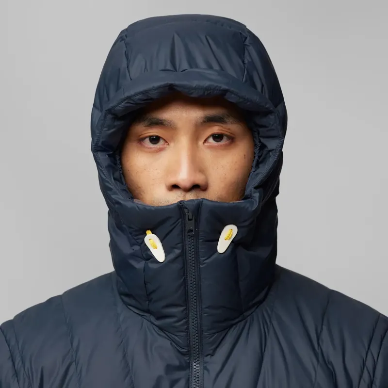 Fjallraven Expedition Pack Down Hoodie Men's in Navy-5