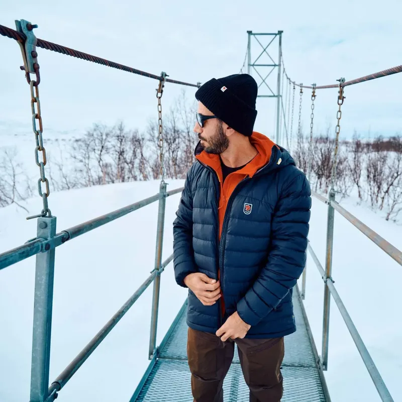 Fjallraven Heavy Beanie in Grey-4
