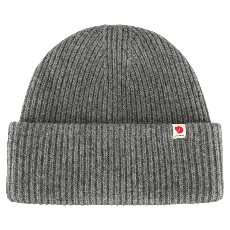 Fjallraven Heavy Beanie in Grey-2