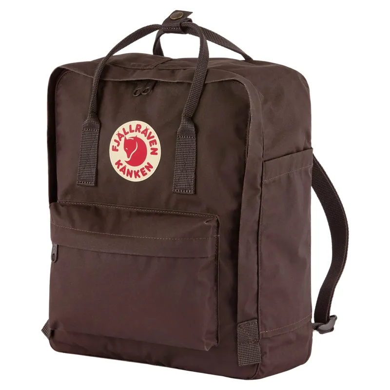 Fjallraven Kanken Backpack in Black Oak-1