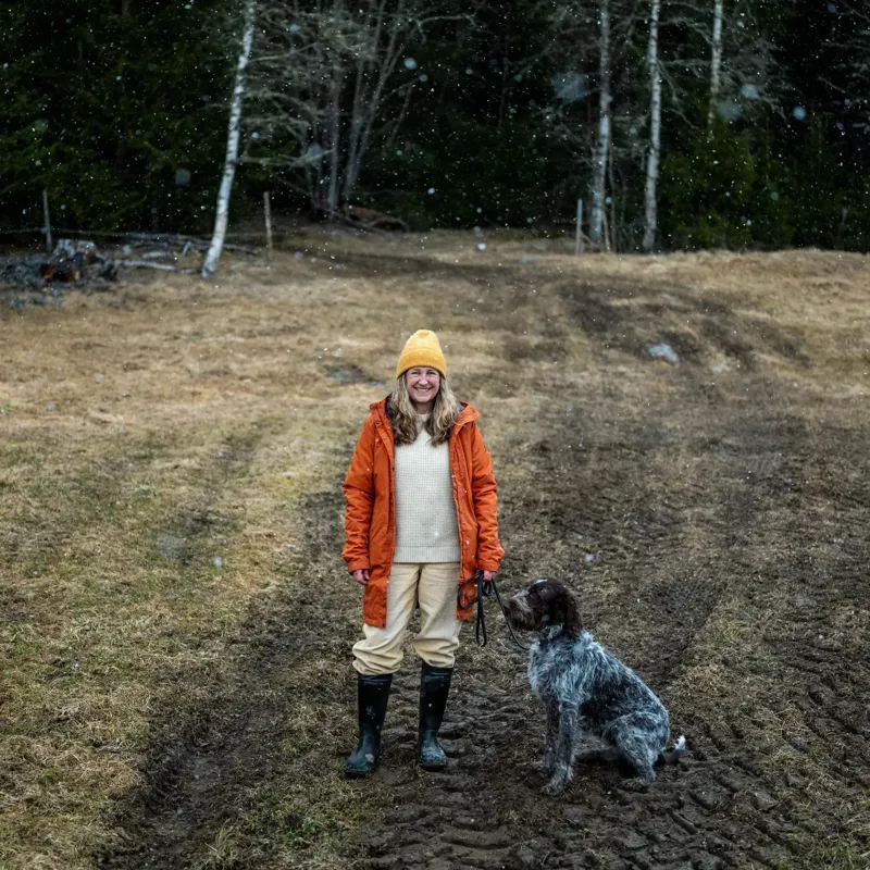 Fjallraven Womens Kiruna Padded Parka in Black-13