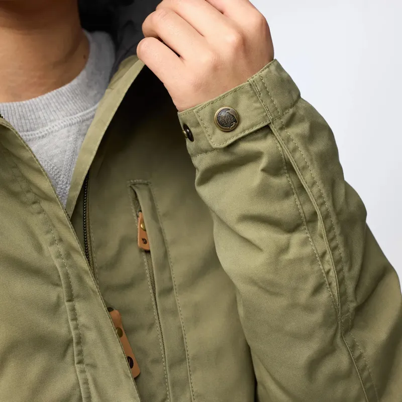 Fjallraven Womens Kiruna Padded Parka in Black-8