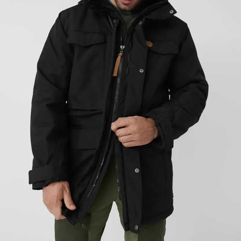 Fjallraven Nuuk Parka Men's in Dark Navy-7