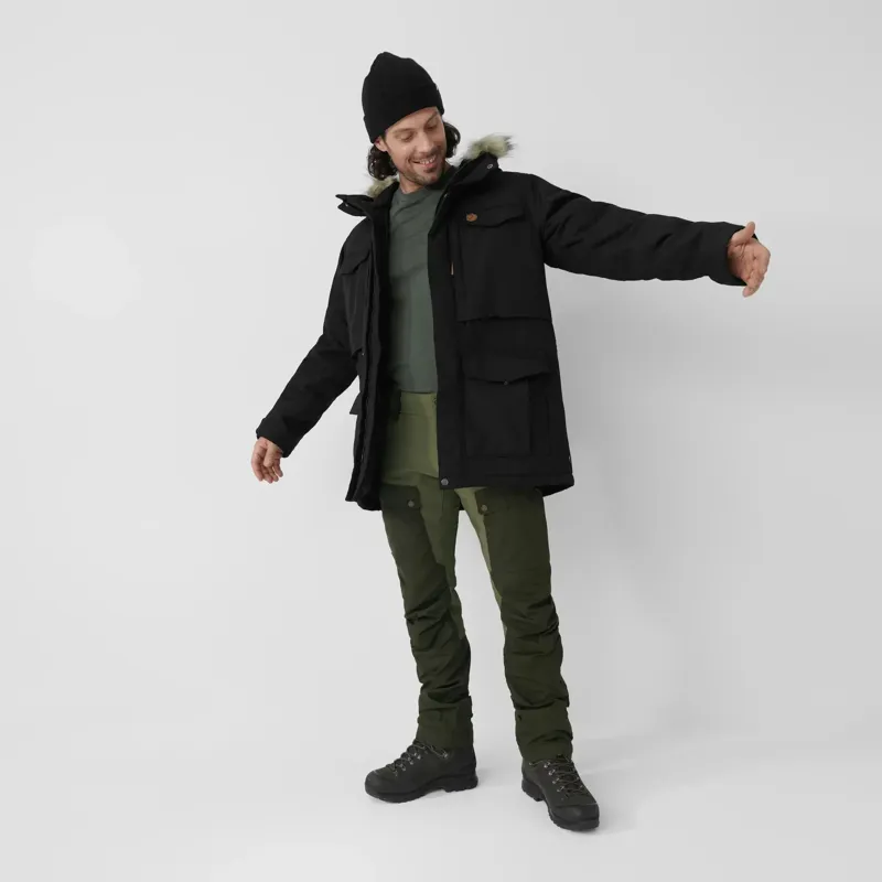 Fjallraven Nuuk Parka Men's in Dark Navy-2