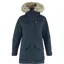 Fjallraven Womens Nuuk Parka in Dark Navy