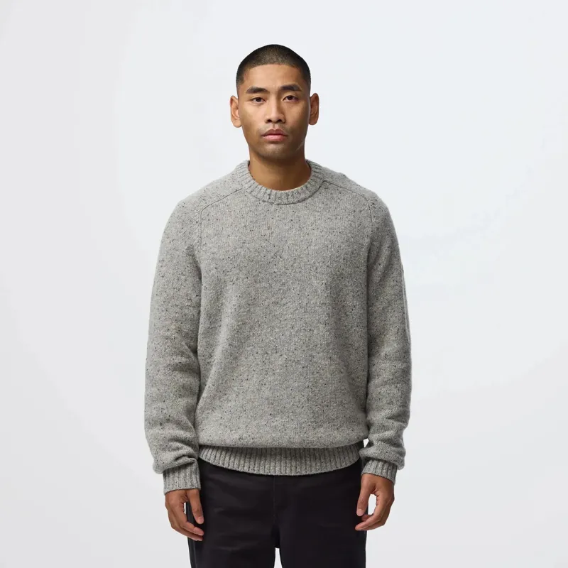 Fjallraven Ovik Neps Knit Sweater Men's in Light Beige-3