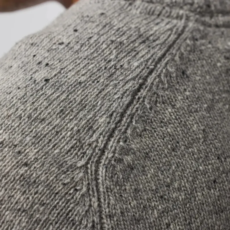 Fjallraven Ovik Neps Knit Sweater Men's in Light Beige-8