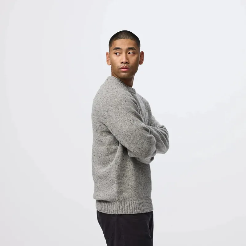 Fjallraven Ovik Neps Knit Sweater Men's in Light Beige-5