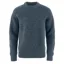 Fjallraven Ovik Waffle Knit Men's Sweater in Navy