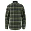 Fjallraven Singi Heavy Flannel Shirt Men's in Black-Deep Forest