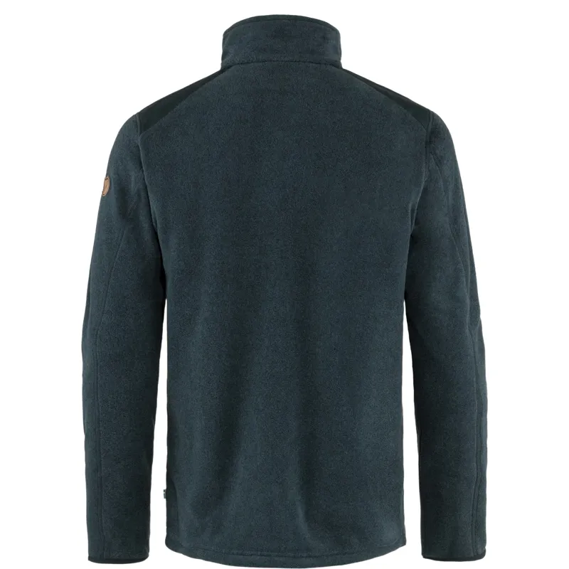 Fjallraven Sten Men's Fleece Jacket in Dark Navy-1