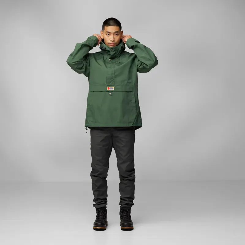 Fjallraven Vardag Anorak Men's G-1000 Eco in Dark Grey-2