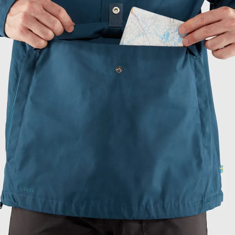 Fjallraven Vardag Anorak Men's G-1000 Eco in Storm-10