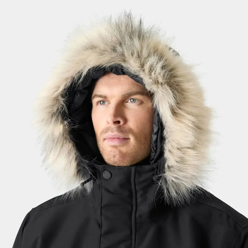 Helly Hansen Arctic Boreal Men's Parka in Black-5