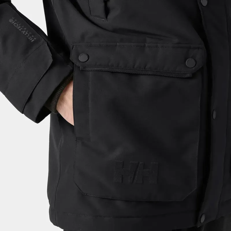 Helly Hansen Arctic Boreal Men's Parka in Black-8