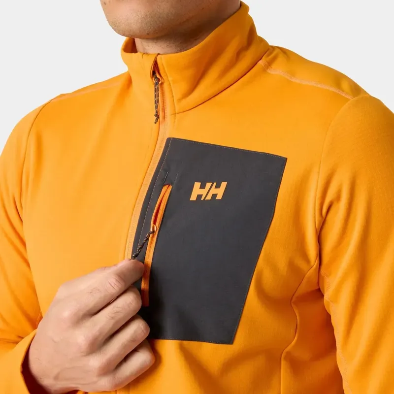 Helly Hansen Men's Versalite Fleece Jacket in Ignite Orange-3