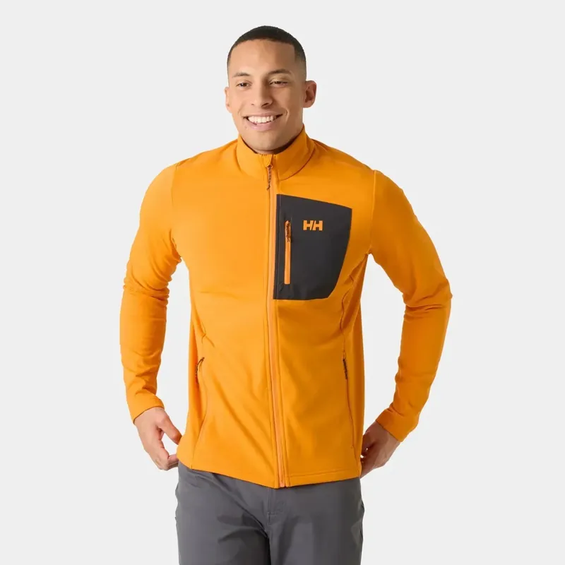 Helly Hansen Men's Versalite Fleece Jacket in Ignite Orange-2