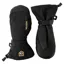 Hestra Army Leather Gore-Tex Ski Mitt in Black/Black