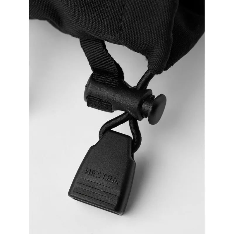 Hestra Army Leather Gore-Tex Ski Mitt in Black/Natural Grey-1
