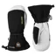 Hestra Army Leather Gore-Tex Ski Mitt in Black/Natural Grey
