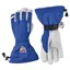 Hestra Army Leather Heli Ski 5-Finger Gloves in Royal Blue