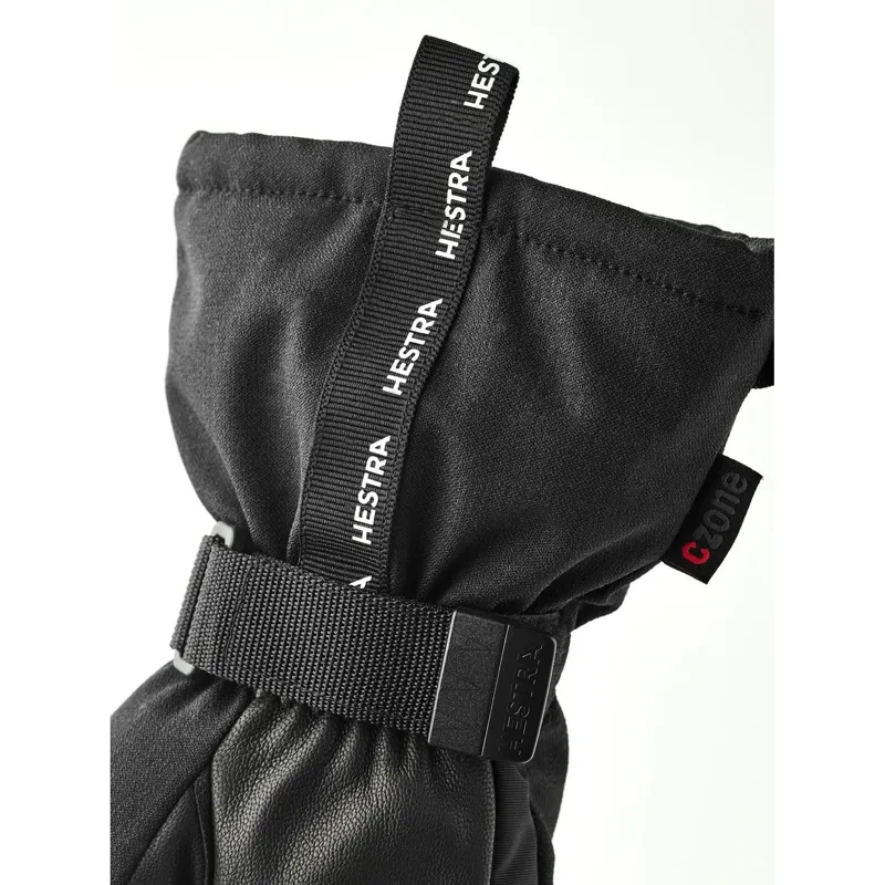 Hestra CZone Mountain Glove 5 Finger in Black-4
