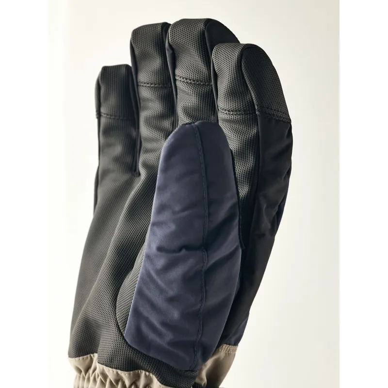Hestra Gauntlet Sr. - 5 Finger Glove in Dark Navy/Beige-2